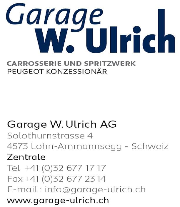 Garage W. Ulrich AG, Lohn-Ammannsegg